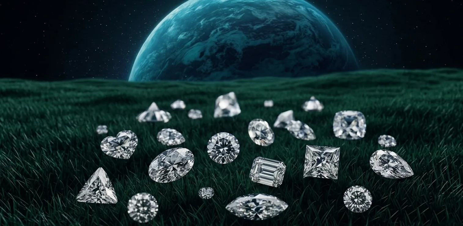 Comparison between lab grown and natural diamonds