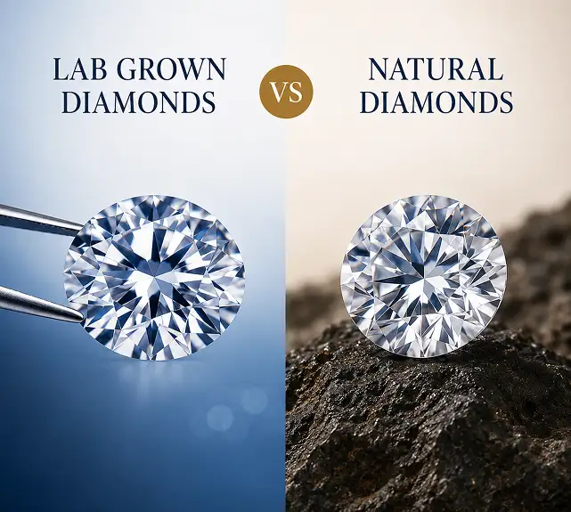 Lab Grown vs Natural Diamonds Comparison between lab grown and natural diamonds